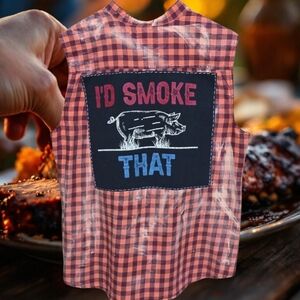 Upcycled Casual Button Down Shirt